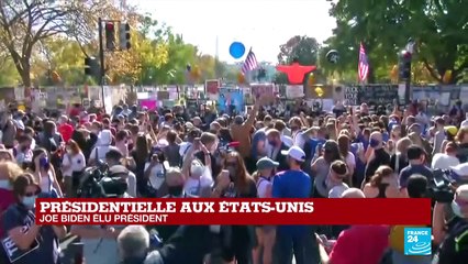 Joe Biden élu président des États-Unis : "C'est la joie totale, la fin d'un cauchemar national"