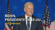 Joe Bien gana las elecciones de Estados Unidos, según proyecciones de medios