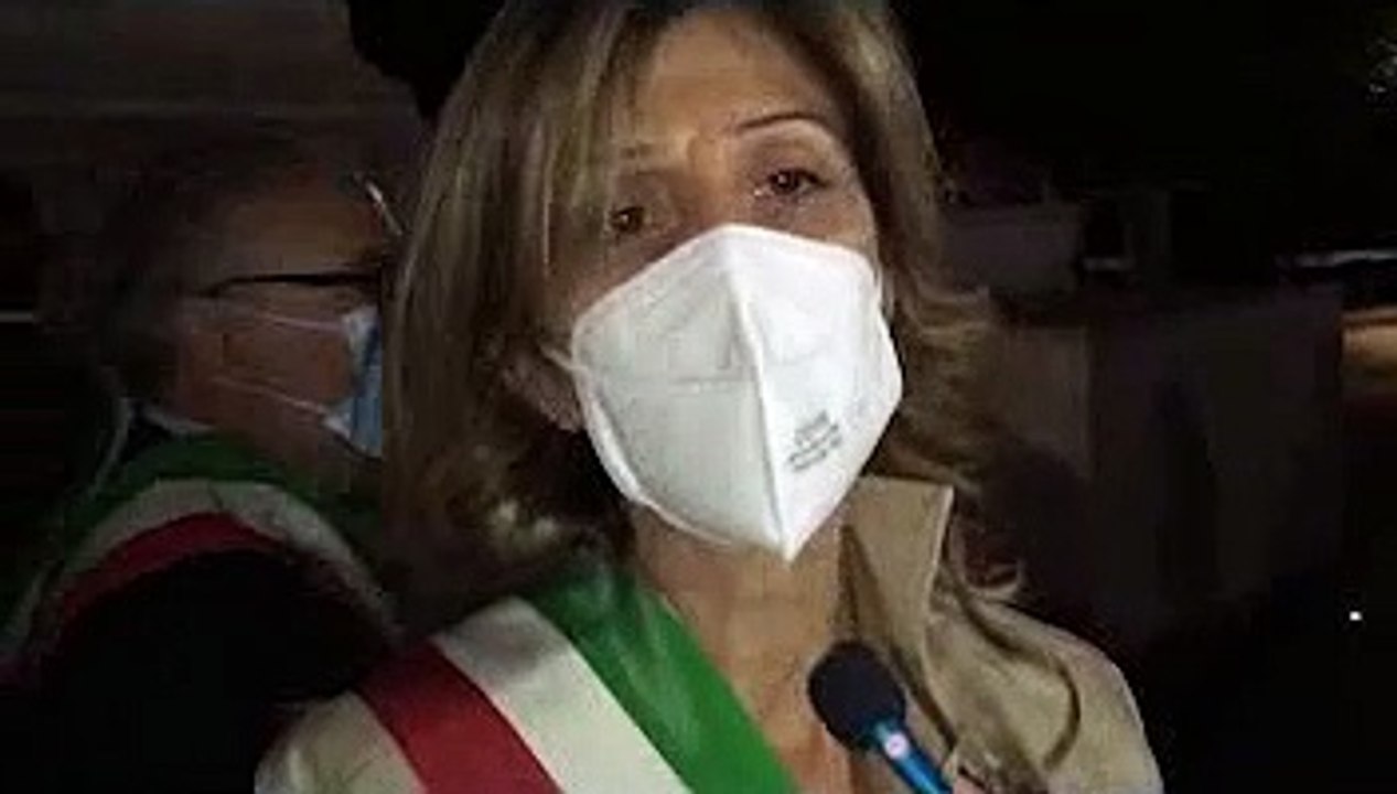 DPCM Protesta  a Reggio Calabria - Maria Foti  Sindaco di Montebello Jonico