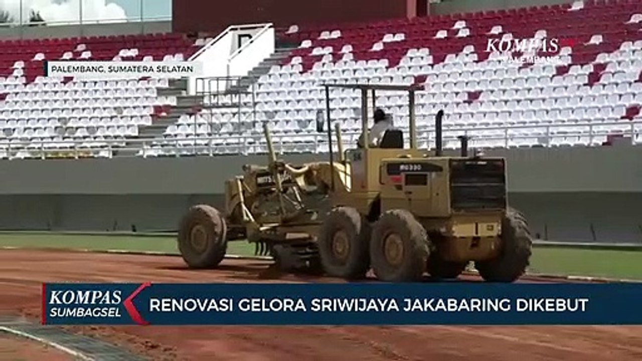 Renovasi Gelora Sriwijaya Jakabaring Dikebut