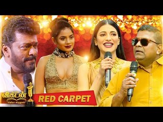 Red Carpet Part 1 - Ananda Vikatan Cinema Awards 2019