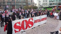Hosteleros de Bizkaia se movilizan contra el cierre de bares y para reclamar ayudas