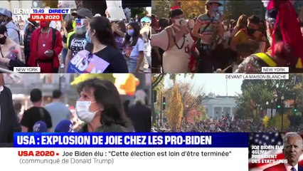 Anne Sinclair: "Ca me rappelle la victoire d'Obama, mai 68, le 10 mai 1981...un immense soulagement"