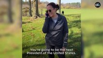 La próxima vicepresidenta de EEUU, Kamala Harris, llama a Biden
