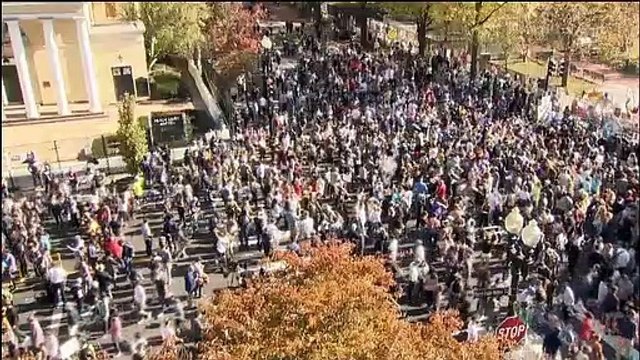 Présidentielle américaine : scènes de liesse dans plusieurs villes