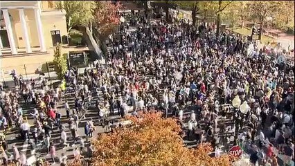 Présidentielle américaine : scènes de liesse dans plusieurs villes