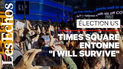 Scènes de liesse aux Etats-Unis après l’annonce de la victoire de Joe Biden