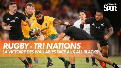 Les images de la victoire des Wallabies face aux All Blacks