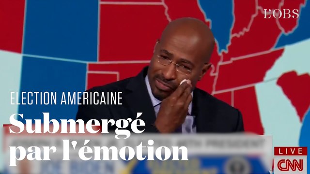 Sur CNN, l'émotion en direct de Van Jones après l'élection de Joe Biden