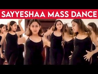 OMG ! HOT Dance by Sayesha Saigal | Arya | Quarantine Lockdown