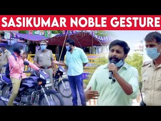 SasiKumar Real Life Advice for Madurai People! Reel to Real Hero