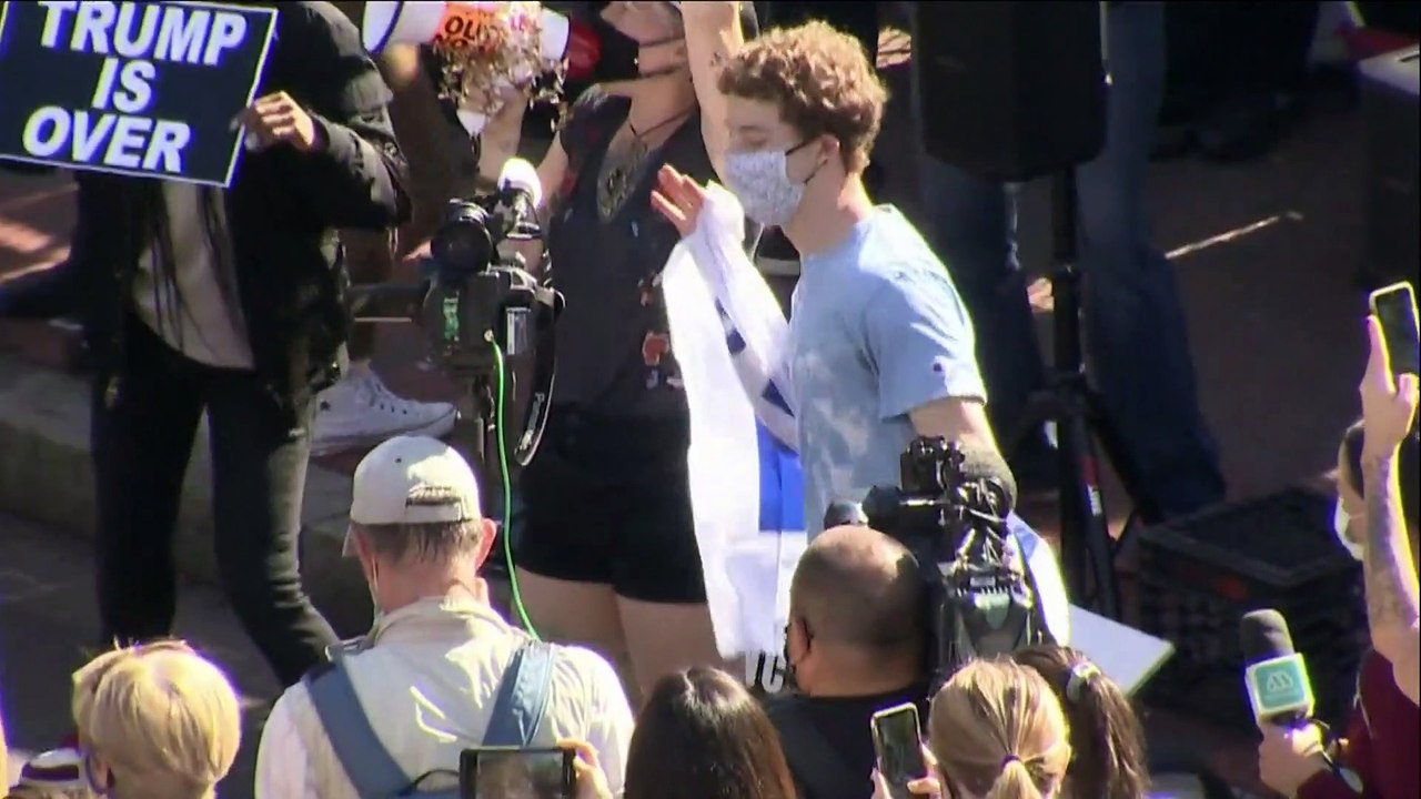 'We did it' - Joe Biden und Kamala Harris haben gewonnen