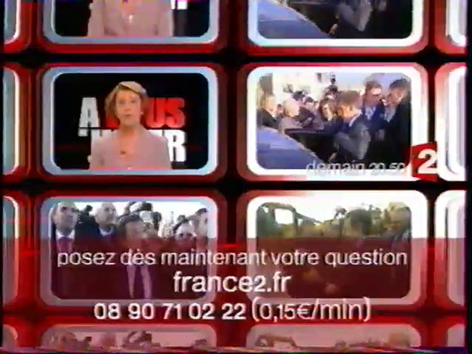 France 2 : C.N, 3 pubs, 3 B.A : 13-02-2008