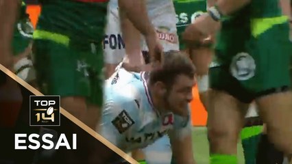TOP 14 - Essai de Fabien SANCONNIE (R92) - Racing 92 - Pau - J8 - Saison 2020/2021