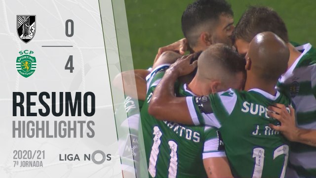 Highlights: Vitória SC 0-4 Sporting (Liga 20/21 #7)