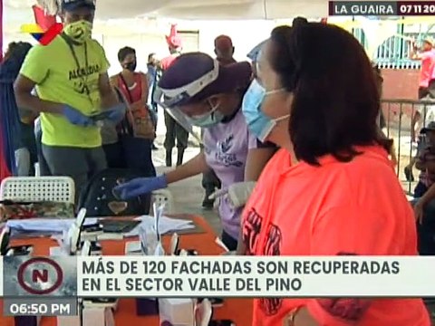Beneficiadas 2 mil 467 familias con jornada de atención integral en sector Valle del Pino, estado La Guaira