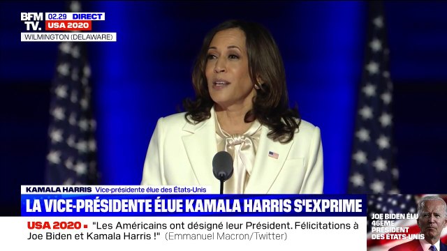 Kamala Harris: La démocratie américaine, si elle est forte, c'est parce que nous sommes prêts à la défendre et à la préserver