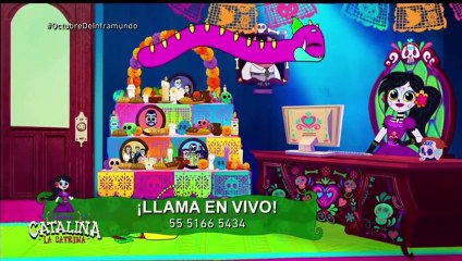 Catalina La Catrina 2020 - Canal 5 - grabado 2