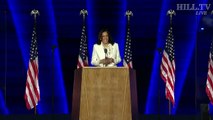 FULL SPEECH - Kamala Harris addresses the nation for the first time as vice president-elect