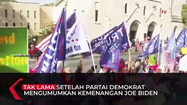 Joe Biden Menang Pilpres, Pendukung Donald Trump Demo