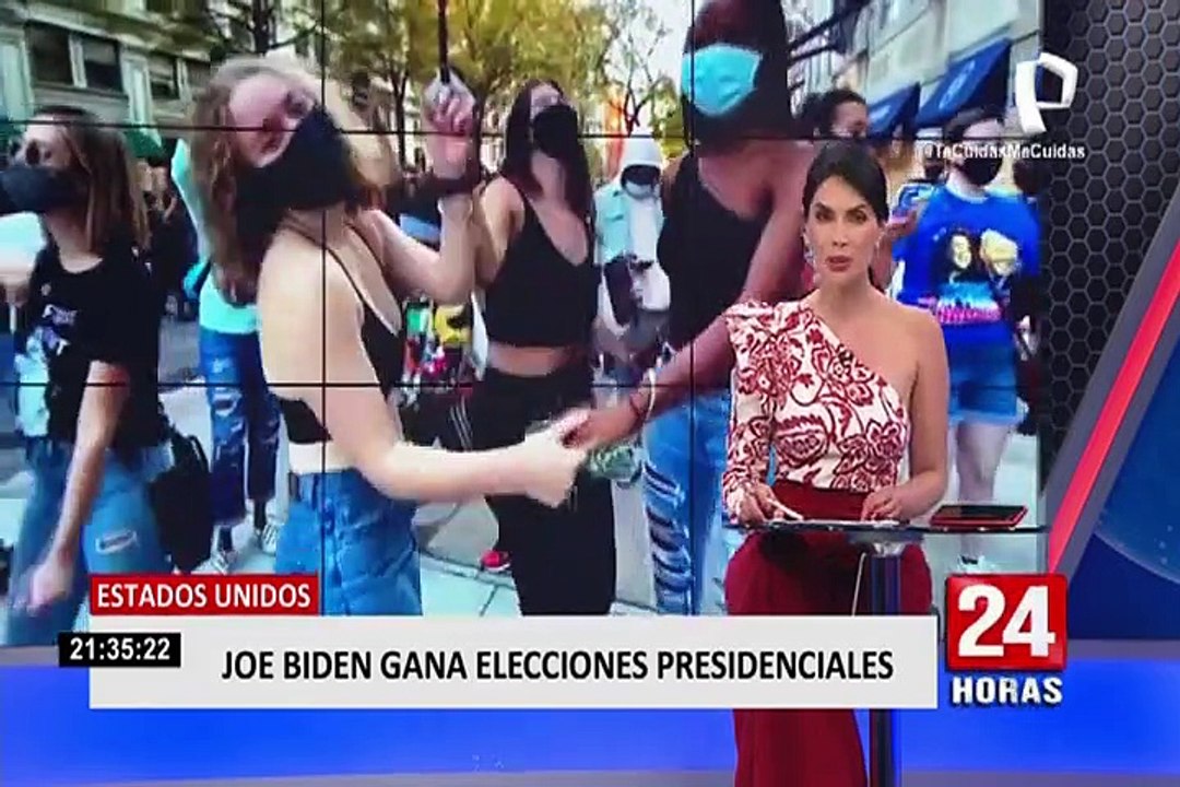 Joe Biden en su primer discurso como presidente: "La gente de EEUU ha hablado”