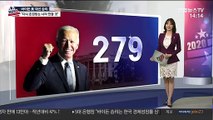 2020 미국 대선 상황실…바이든, 매직넘버 270 넘겨