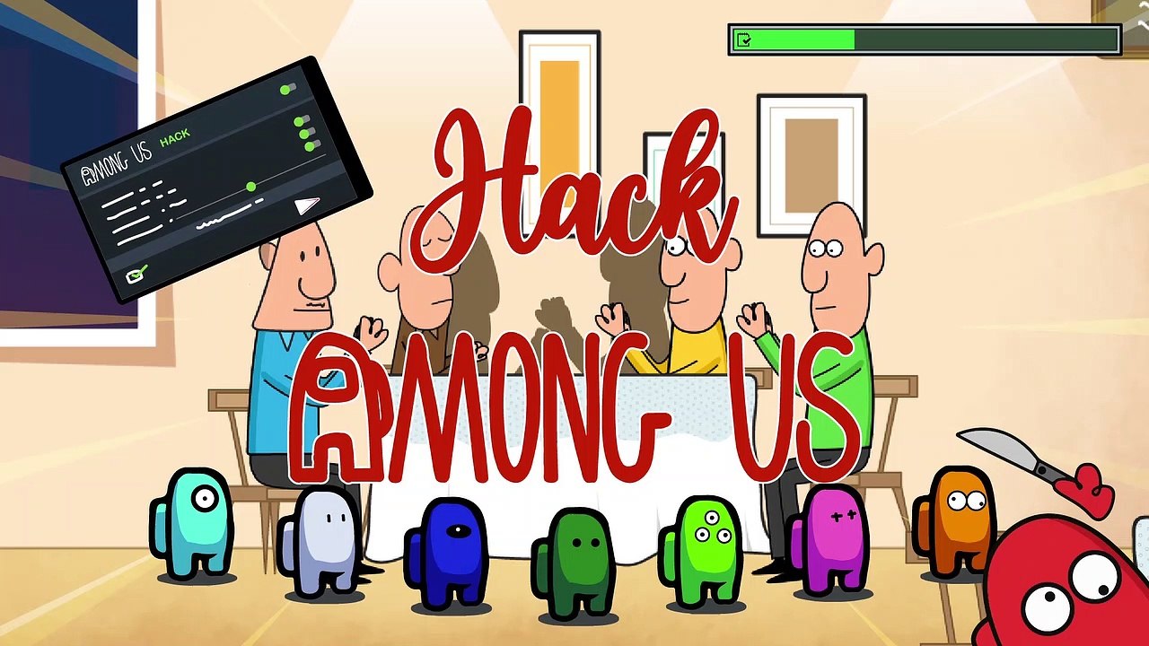 How to Hack Among Us | Cartoon Animation | 如何在太空狼人杀里开挂 | Episode 11