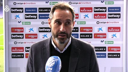 Vicente Moreno analiza la victoria del equipo ante el Lugo (7/11/20)