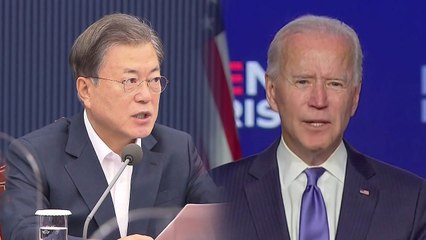 문 대통령 "한미동맹 강력...바이든과 일하기를 고대" / YTN