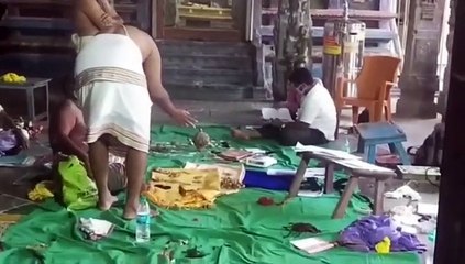 வெள்ளி பல்லாக்கில் வெறும் பலகை மட்டும் உள்ளது.. காஞ்சிபுரம் ஏகாம்பரநாதர் கோவிலில் எழுந்த புகார் - வீடியோ