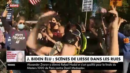 Elections US - Ces scènes de liesse à travers tous les Etats-Unis après l'annonce de la victoire de Joe Biden par les médias