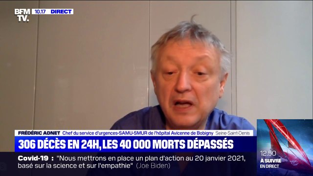 Coronavirus: C'est un rythme continue, c'est complètement différent de la première vague (Hôpital Avicenne de Bobigny)