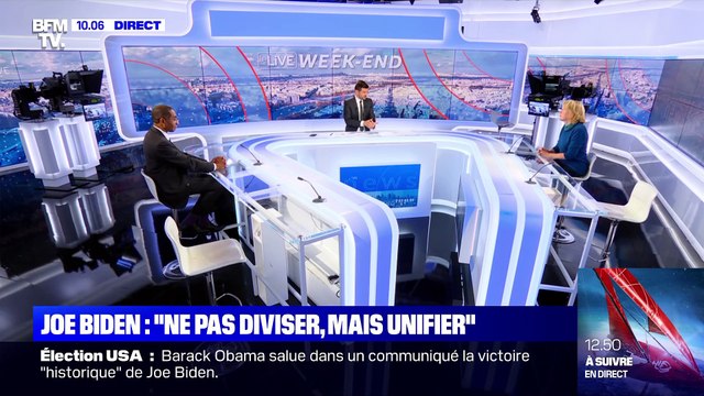 Joe Biden : ne pas diviser, mais unifier - 08/11