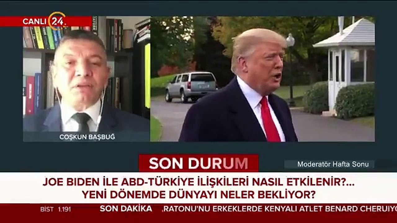 Güvenlik uzmanı Coşkun Başbuğ: Biden ya Türkiye'yi yanına alacak ya da Türkiye'yi karşısına alacak