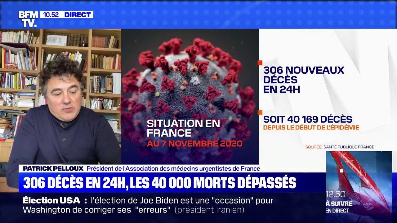 La France passe la barre des 40.000 morts du Covid-19: selon Patrick Pelloux, "Il ne faut pas paniquer, il ne faut pas avoir peur"