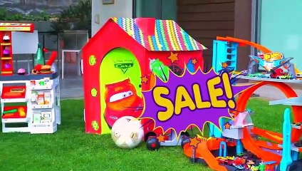 Artem Pretend Play with Toy Store _ Funny story for Kids