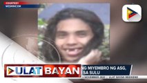 #UlatBayan | Bangkay ng hinihinalang miyembro ng ASG, narekober sa Sulu