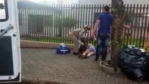 Homem é agredido e esfaqueado na Rua Paraná, no Centro
