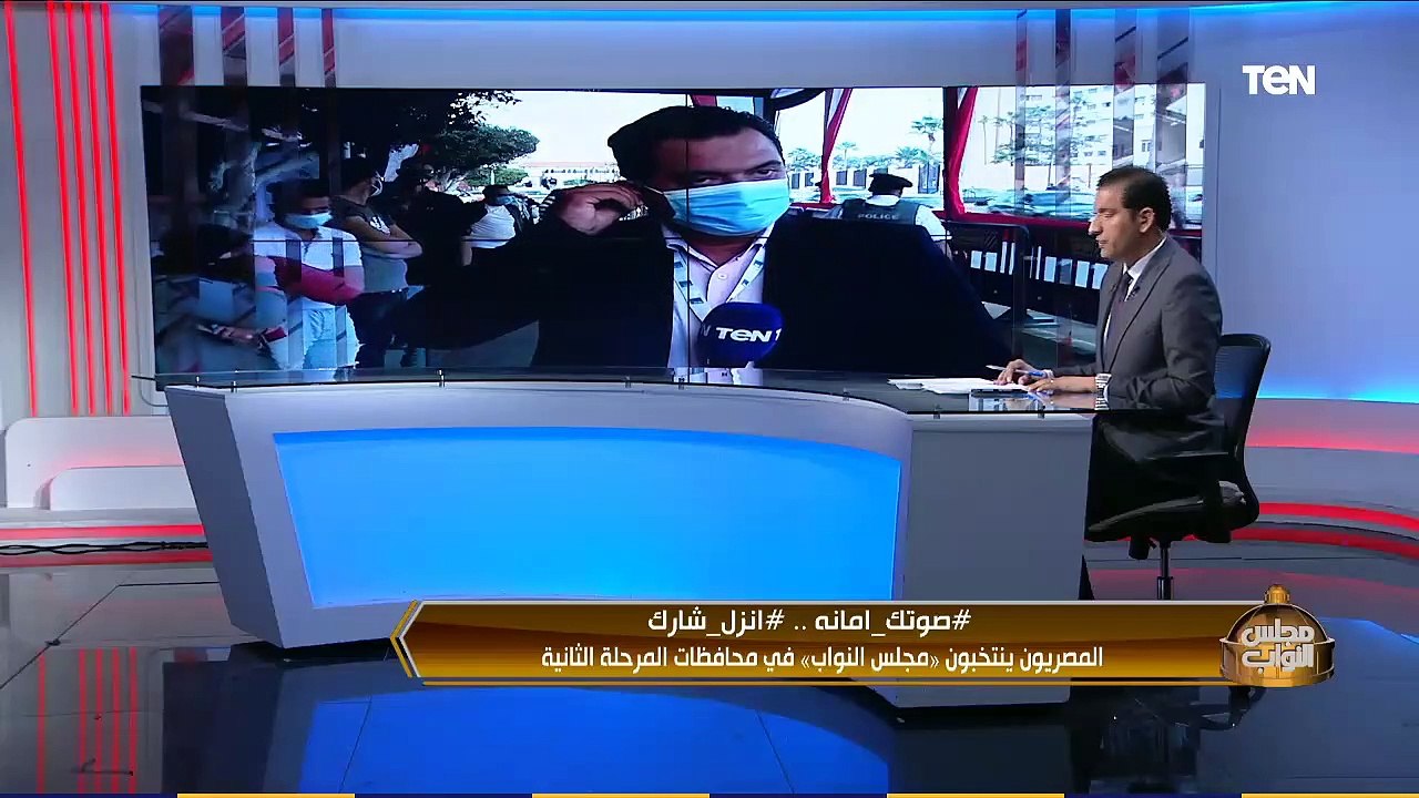 لقاء خاص مع المهندس عمرو عثمان نائب محافظ بورسعيد  تطورات سير العملية الانتخابية في يومها الثاني