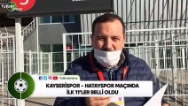Kayserispor - Hatayspor maçı öncesi son gelişmeleri Abdulkadir Paslıoğlu aktardı