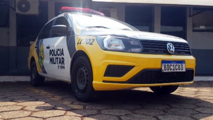 Em festa no Bairro Universitário, PM detém dois, apreende som e localiza placa furtada