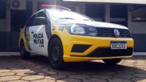 Em festa no Bairro Universitário, PM detém dois, apreende som e localiza placa furtada