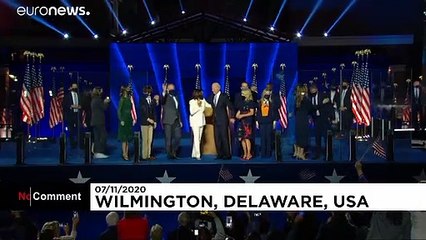 Le président élu Joe Biden promet un "nouveau jour" pour l'Amérique