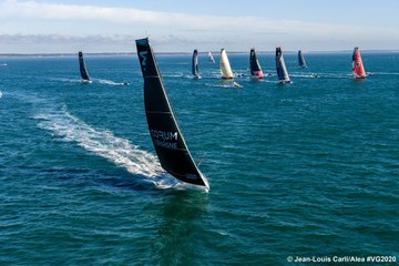 Replay passage de la ligne - Vendée Globe 2020