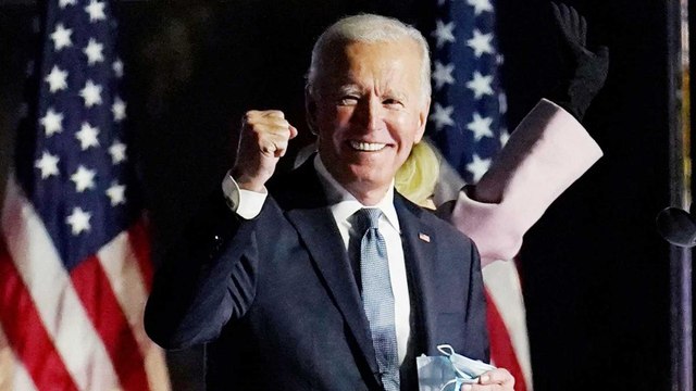 This is how Joe Biden announced his victory