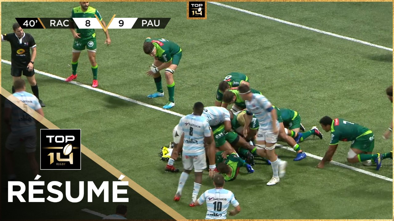 TOP 14 - Résumé Racing 92-Section Paloise: 24-22 - J8 - Saison 2020/2021