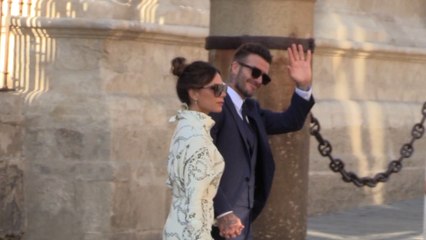 La familia Beckham rinde homenaje al 'Día del Recuerdo'