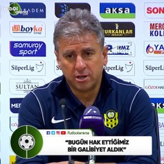 Hamza Hamzaoğlu: "Bugün hak ettiğimiz bir galibiyet aldı"