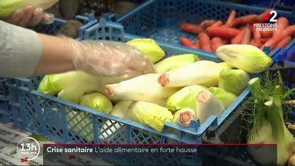 Crise sanitaire : l'aide alimentaire en forte hausse