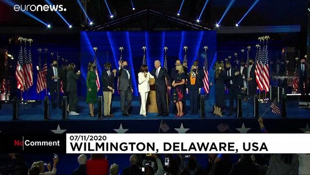 ΗΠΑ: Τζο Μπάιντεν και Κάμαλα Χάρις γιορτάζουν την νίκη τους